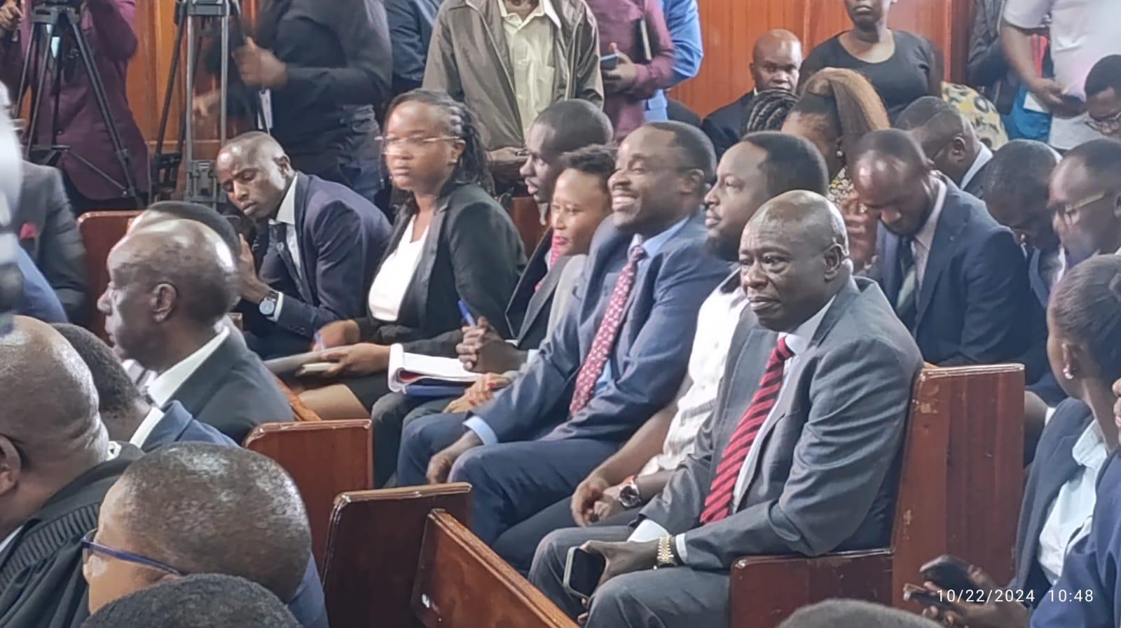 Standoff as Gachagua ouster cases delay Kindiki swearing-in