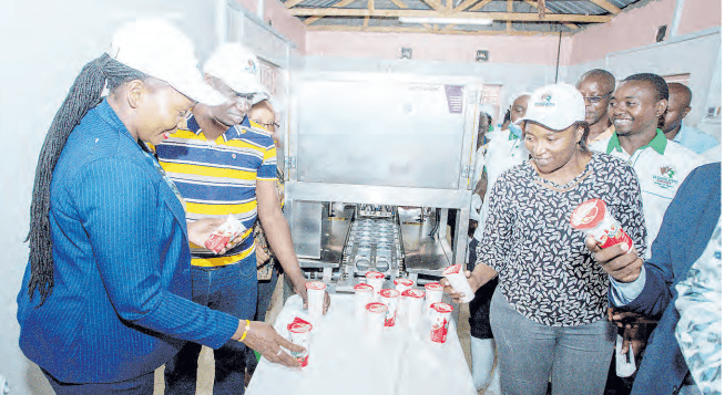 Gichugu farmers launch Runto yoghurt brand in Kirinyaga