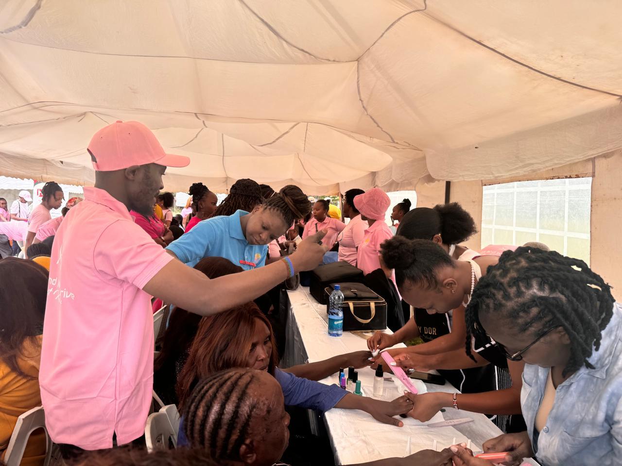 100 cancer patients at KNH receive free beauty therapy