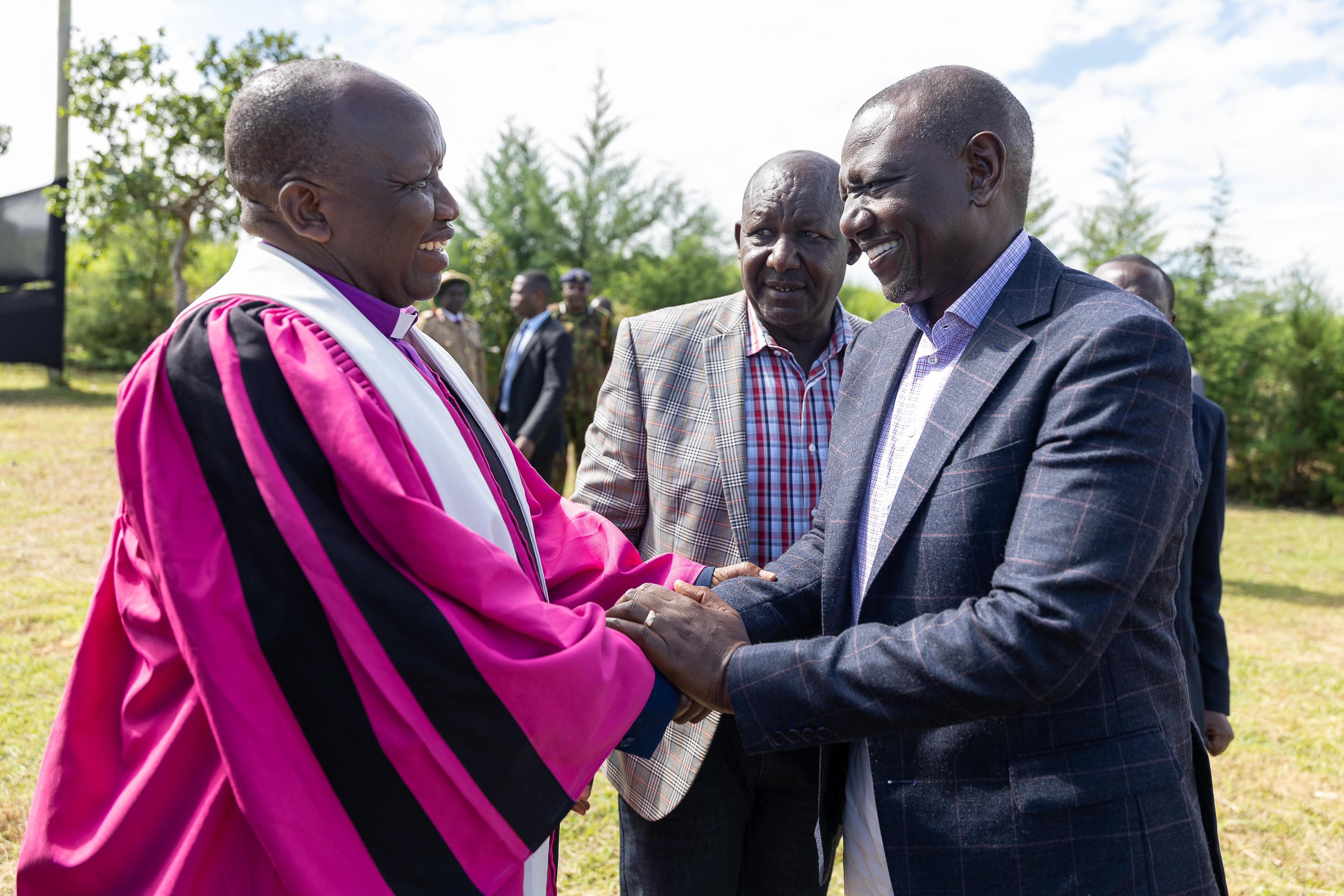 Ruto: We won't apologise for giving to church