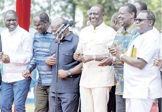 Politics of blackmail behind us, says Ruto after Rigathi removal