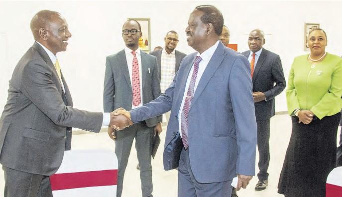 Inside Ruto plan to use Odinga for 2027 battle