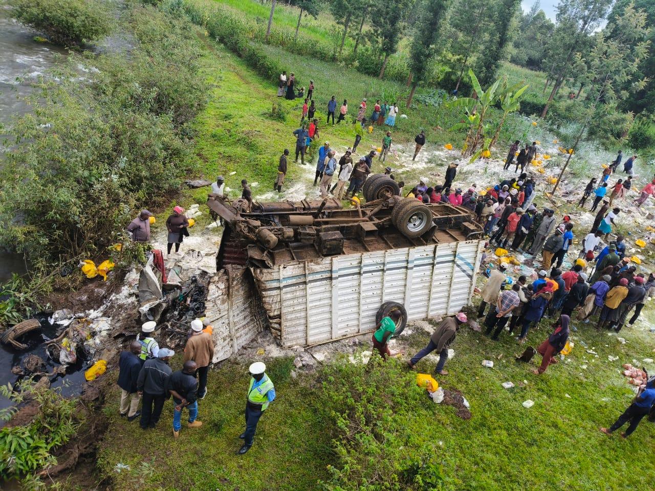 Three dead in Murang’a road accident