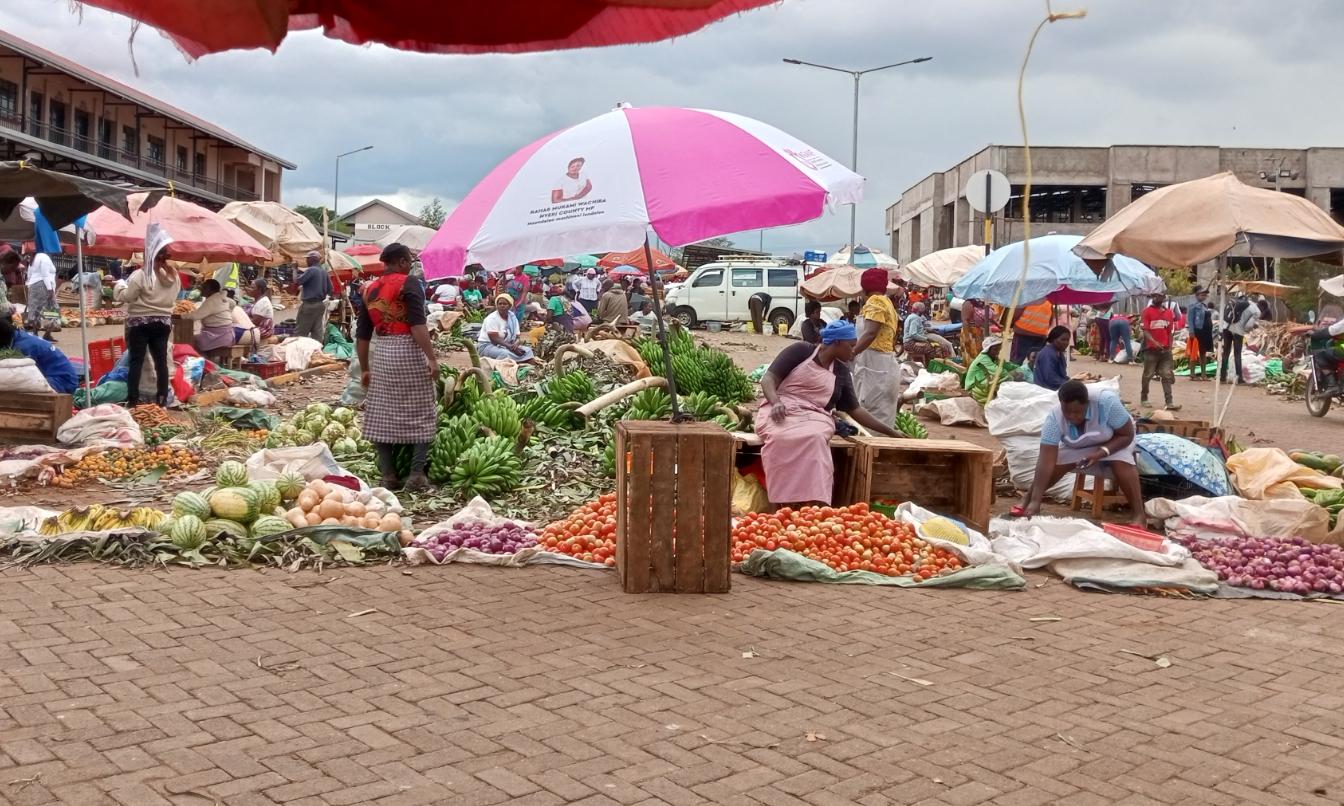 Nyeri: Vendors grapple with low sales as potential clients keep off new market