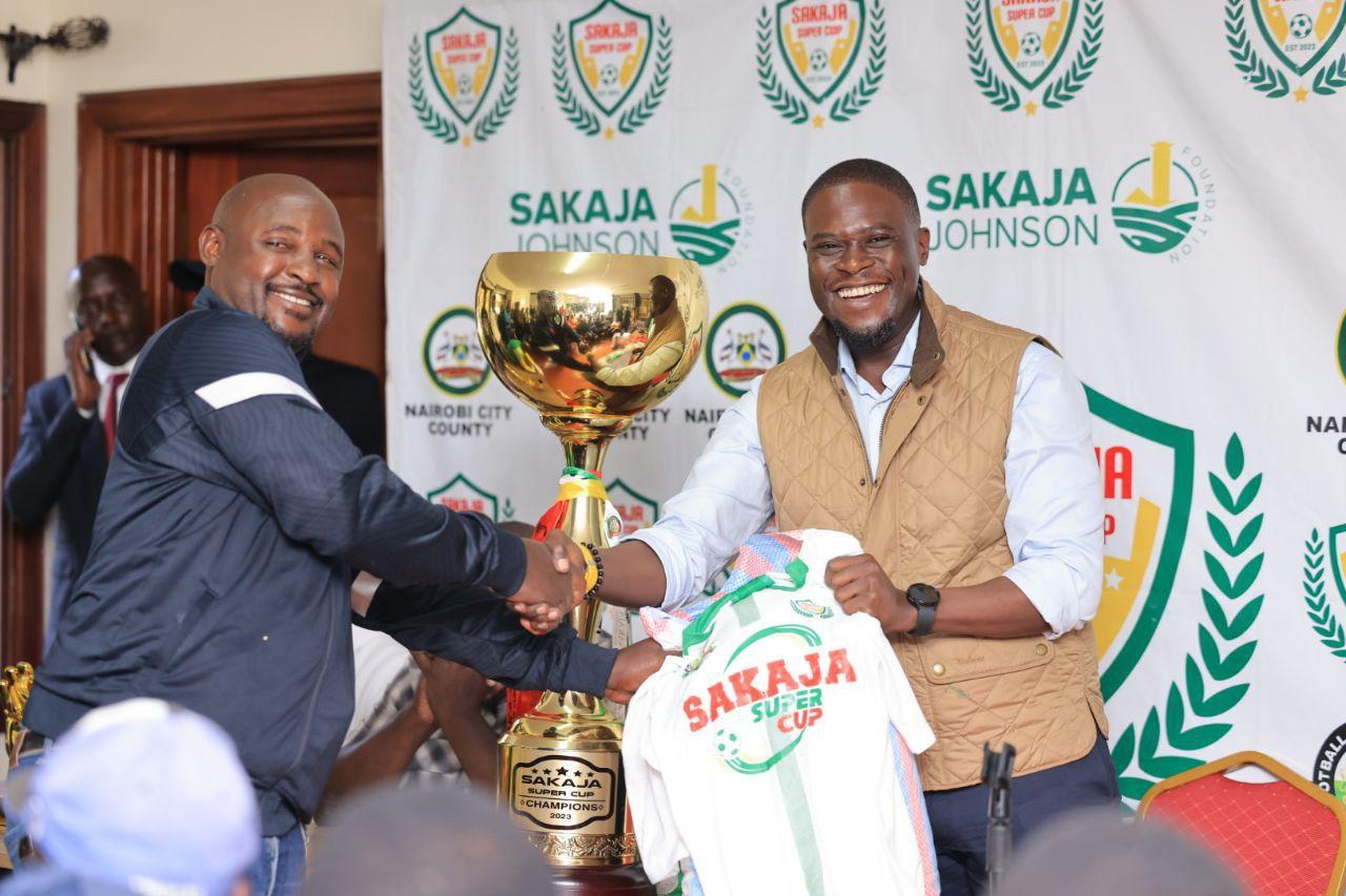 Sakaja Super Cup enters quarterfinals as governor distributes uniforms