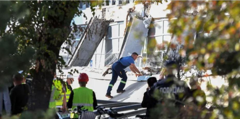 Eight dead in Serbia railway station canopy collapse