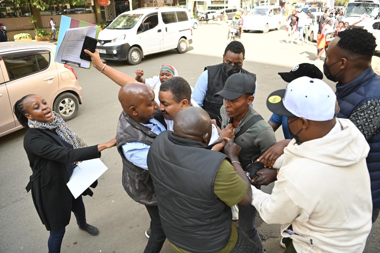 Uproar as police teargas anti-femicide protesters