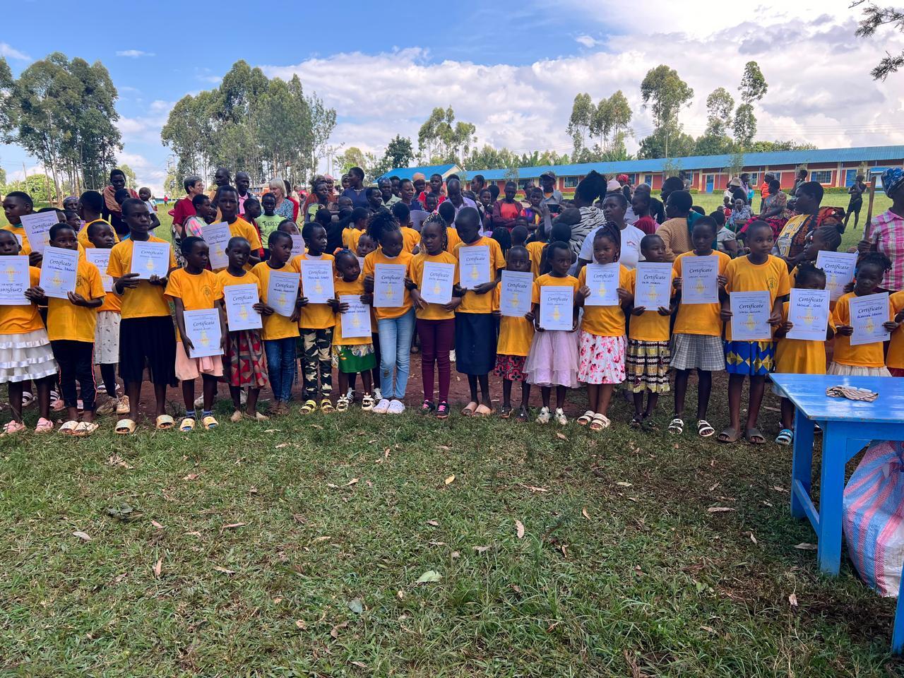 80 girls feted for shunning FGM in Kisii