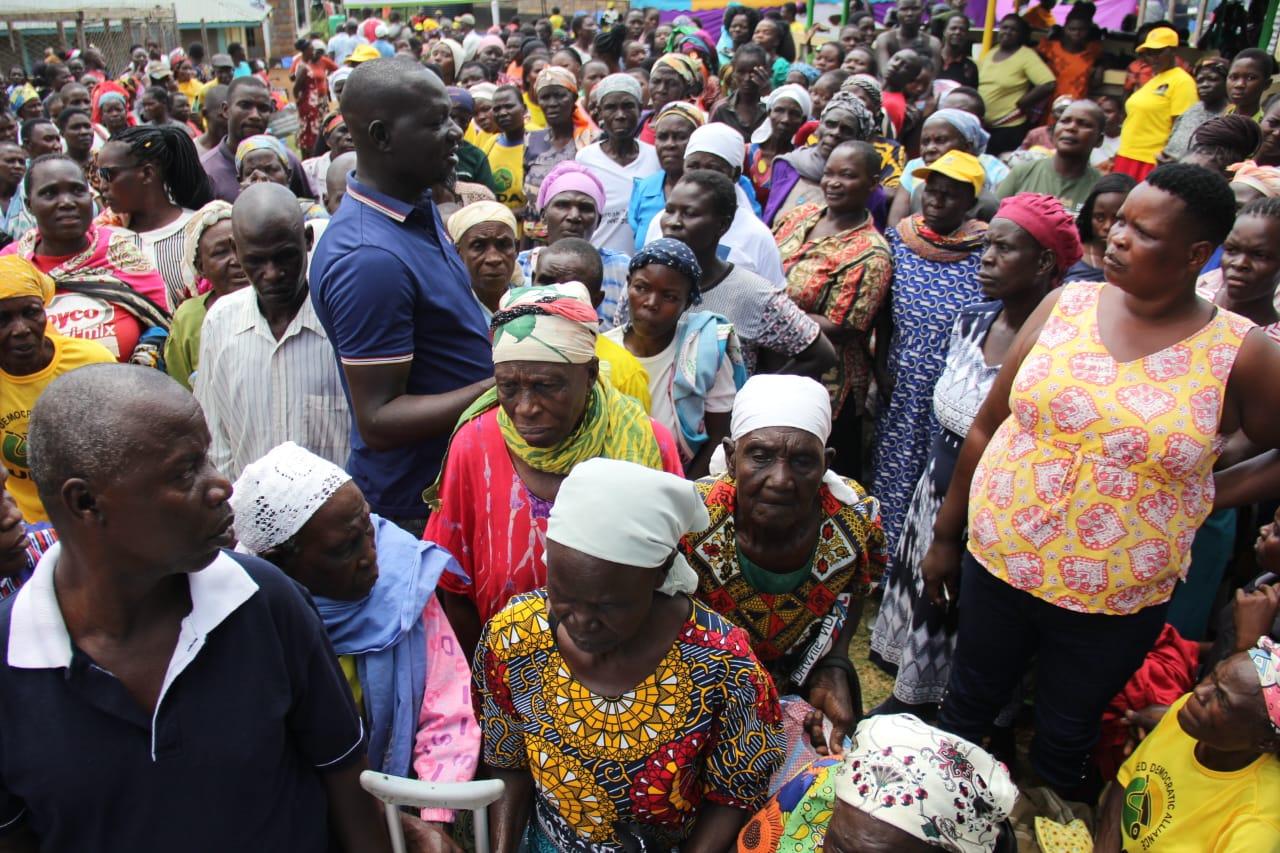 Over 4500 elderly, widows and disabled get Christmas gifts in Homa Bay