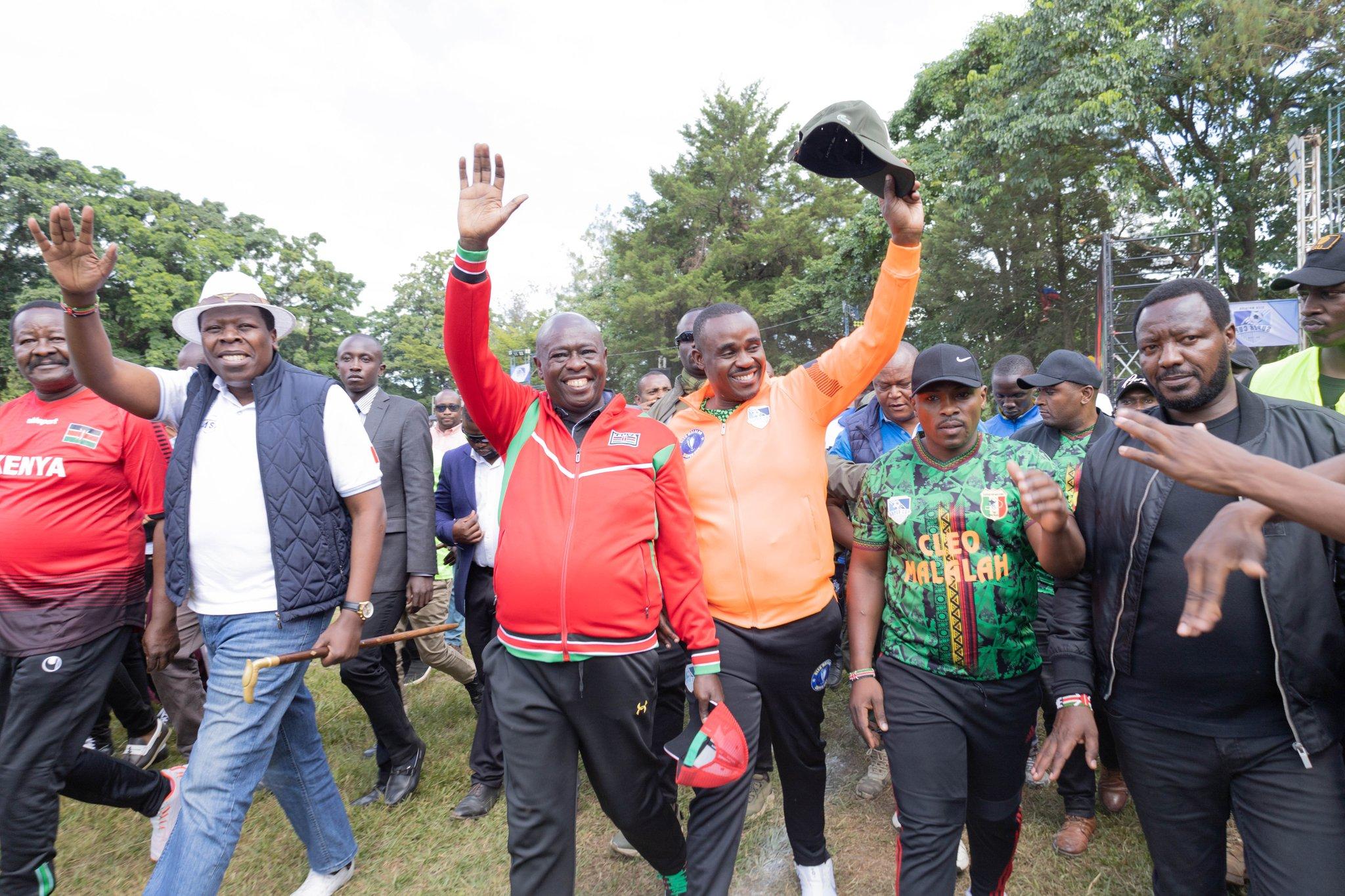 [PHOTOS] Gachagua graces Malala Supercup in Kakamega