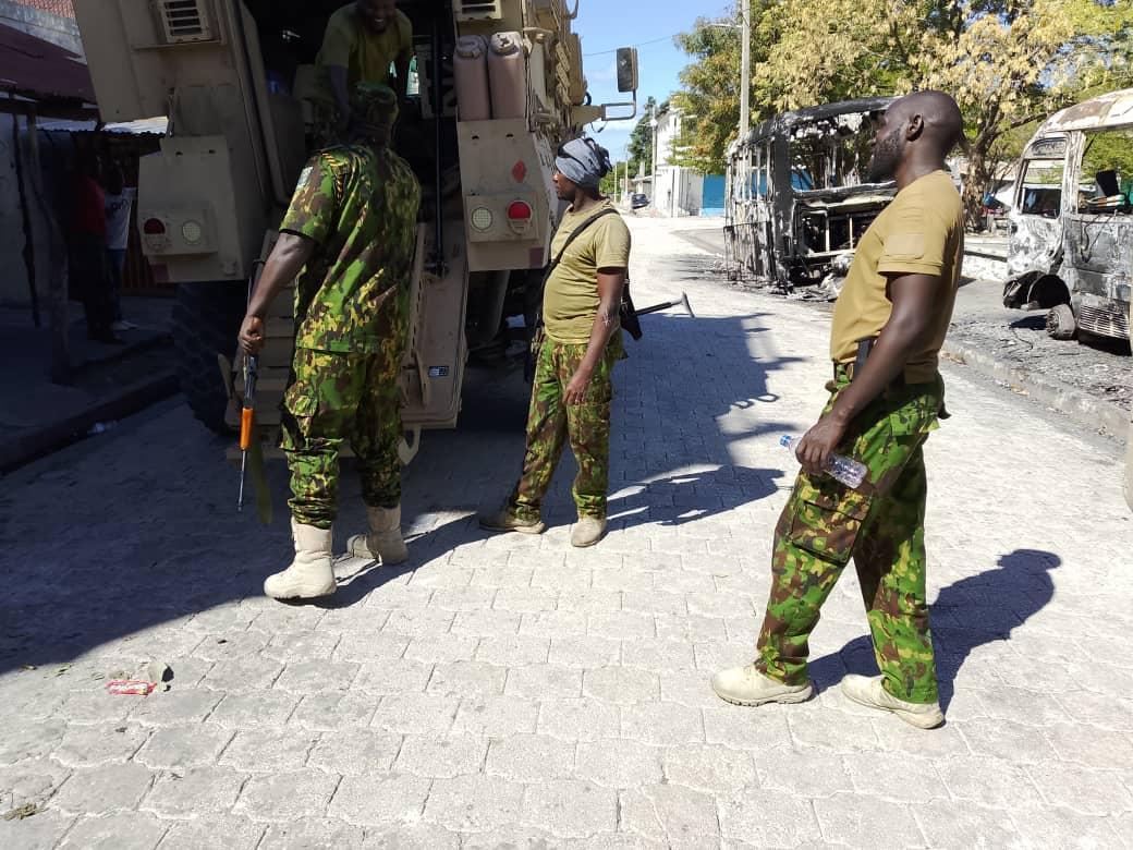 Kenya police mount operations as184 killed in Haiti violence