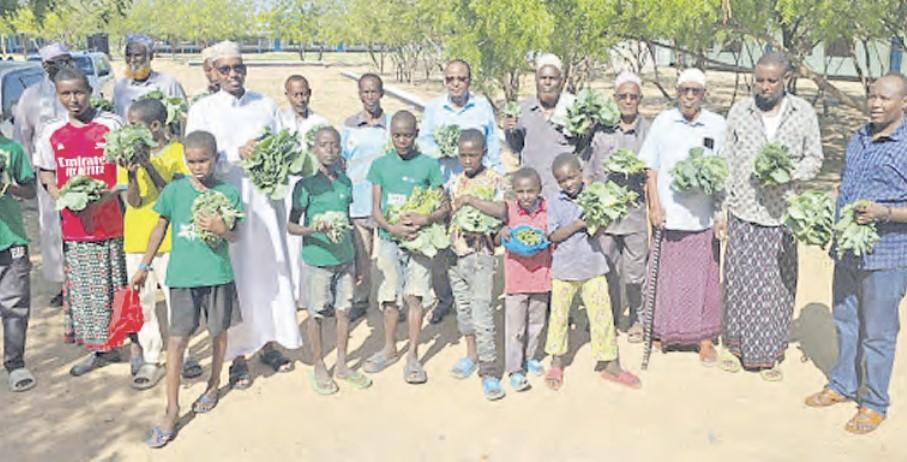 Garissa learners reap big from climate-smart crop initiative