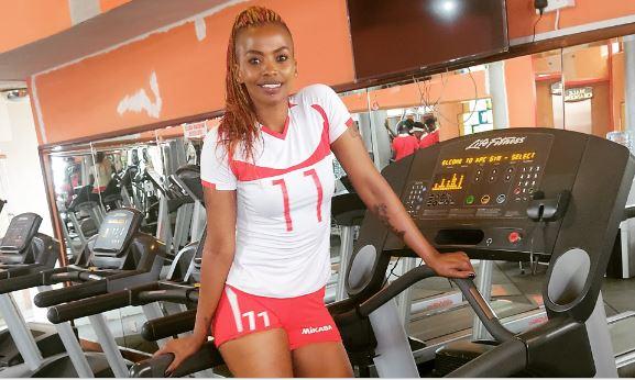 Who was decorated volleyball star Janet Wanja