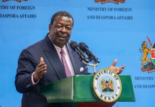 Mudavadi mourns victims of Azerbaijan Airlines crash