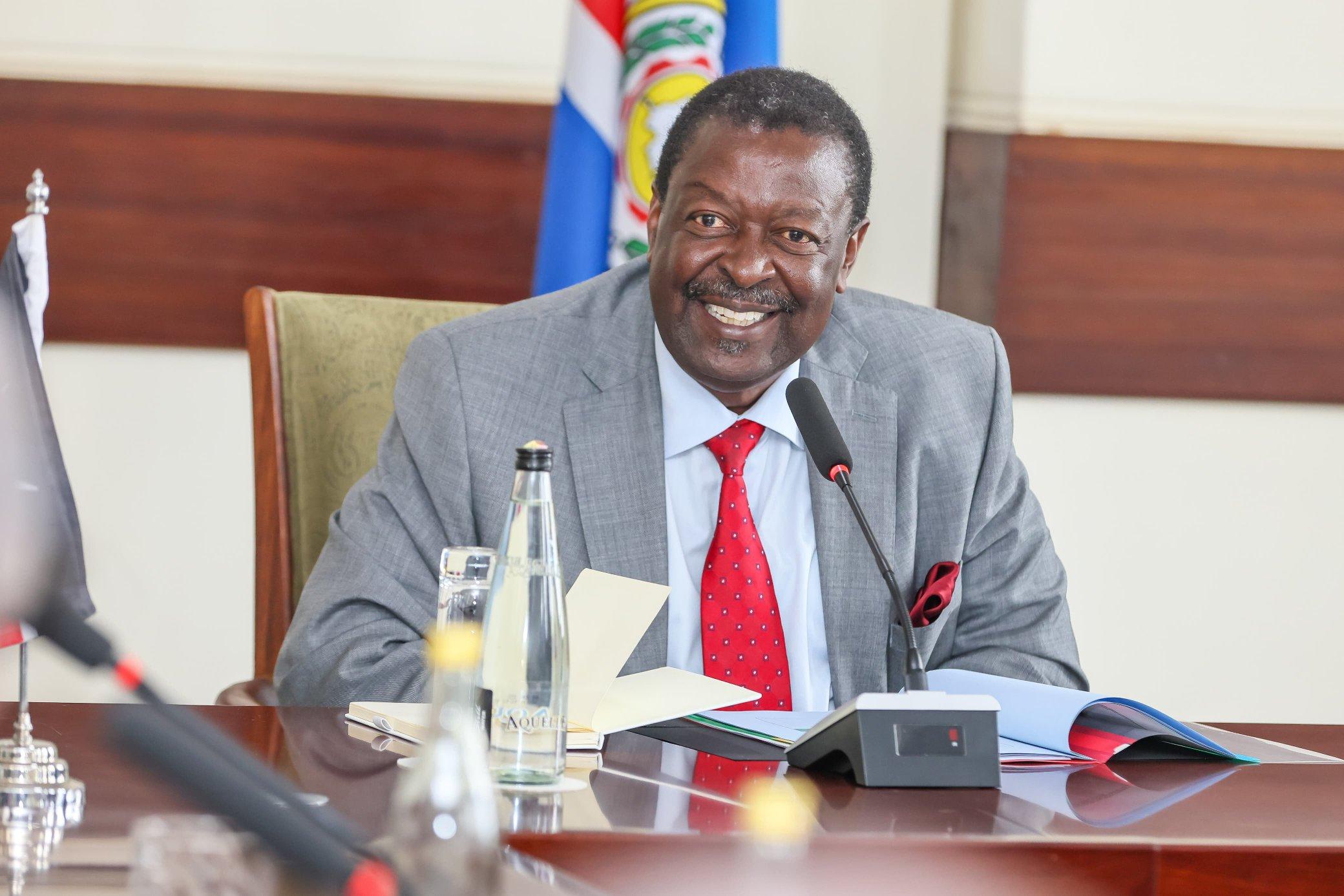 Mudavadi leaves for UAE to attend bilateral meetings