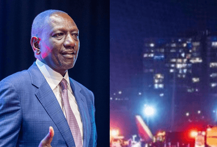 Ruto condoles with America after plane crash