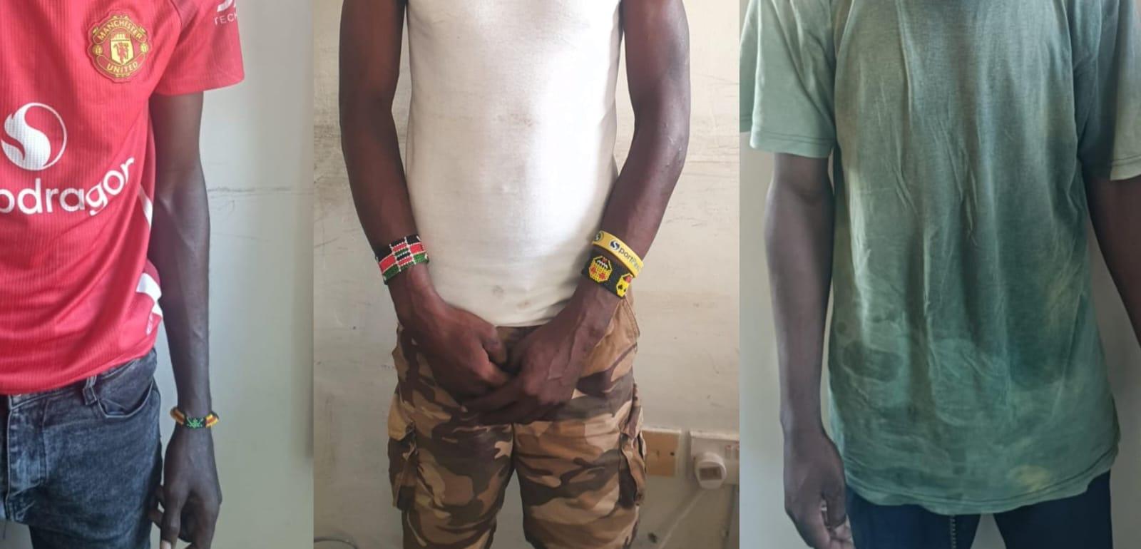 Mombasa: Police arrest 3 suspected Panga Boys gang members