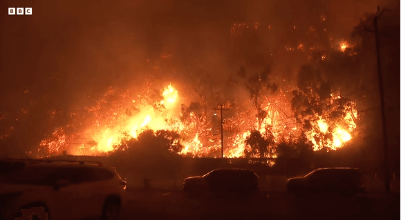 Night-time curfew imposed in fire-hit areas of LA