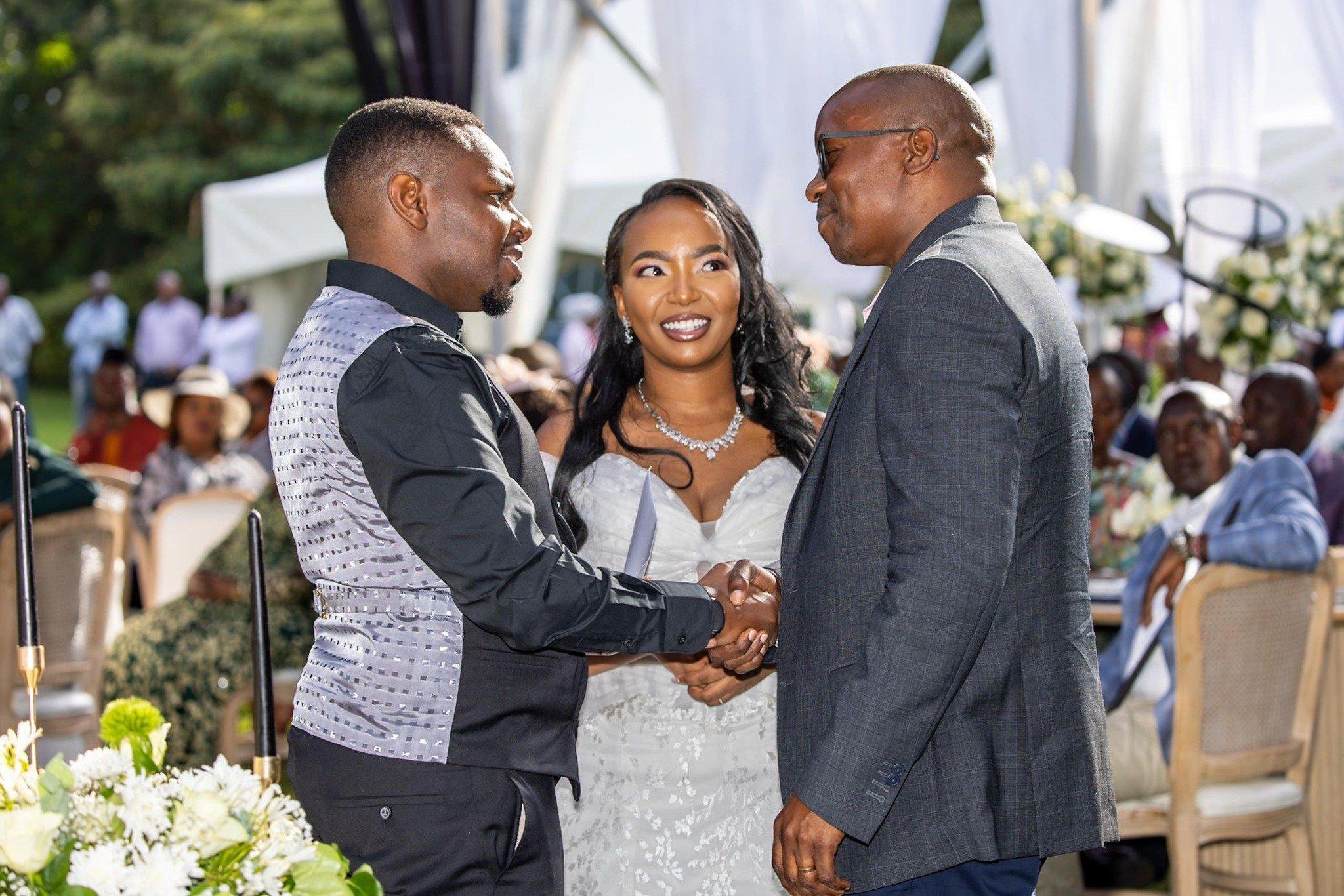 [PHOTOS] Kindiki graces CS Miano son's wedding