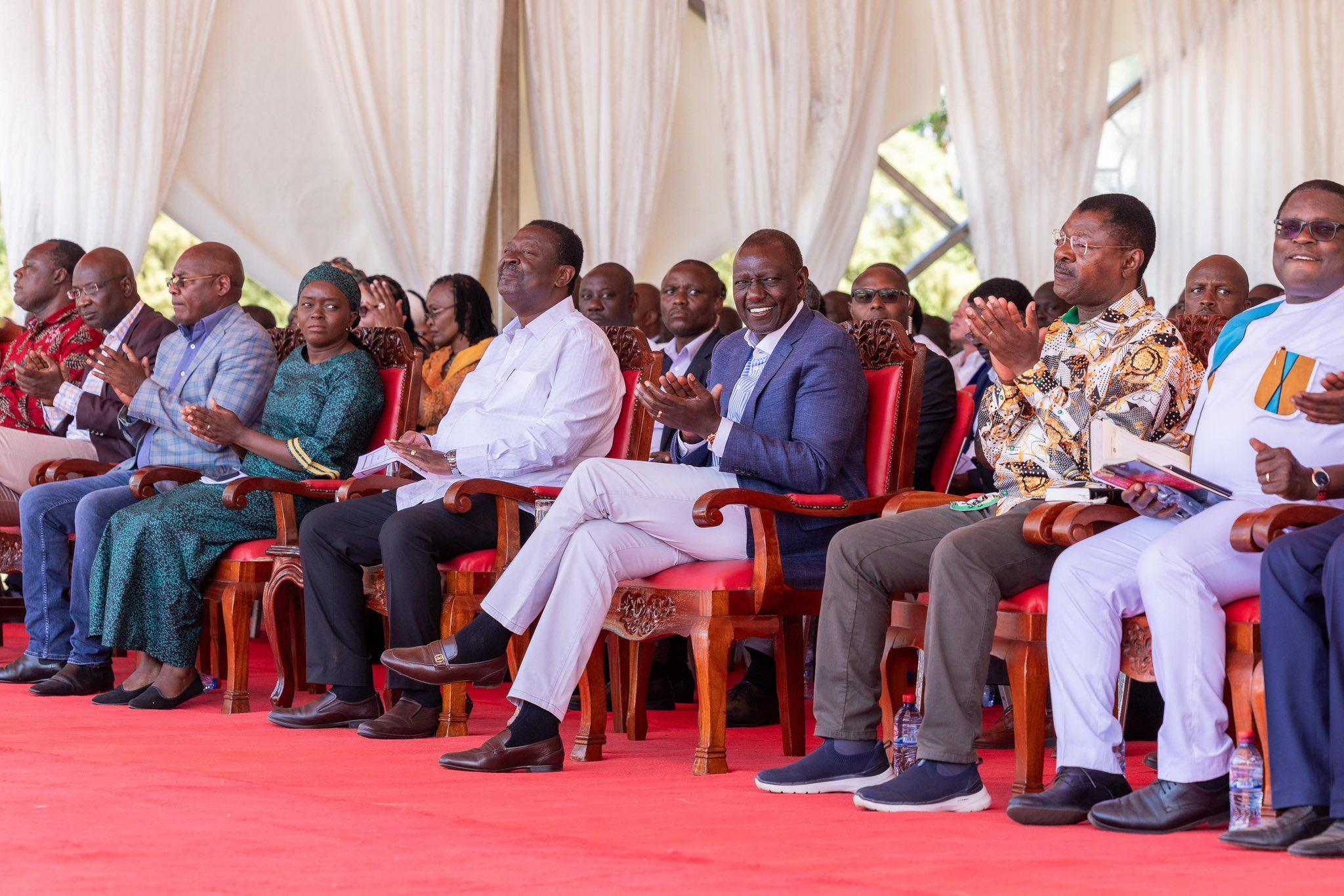 President focuses on Raila bases with tour of Nyanza