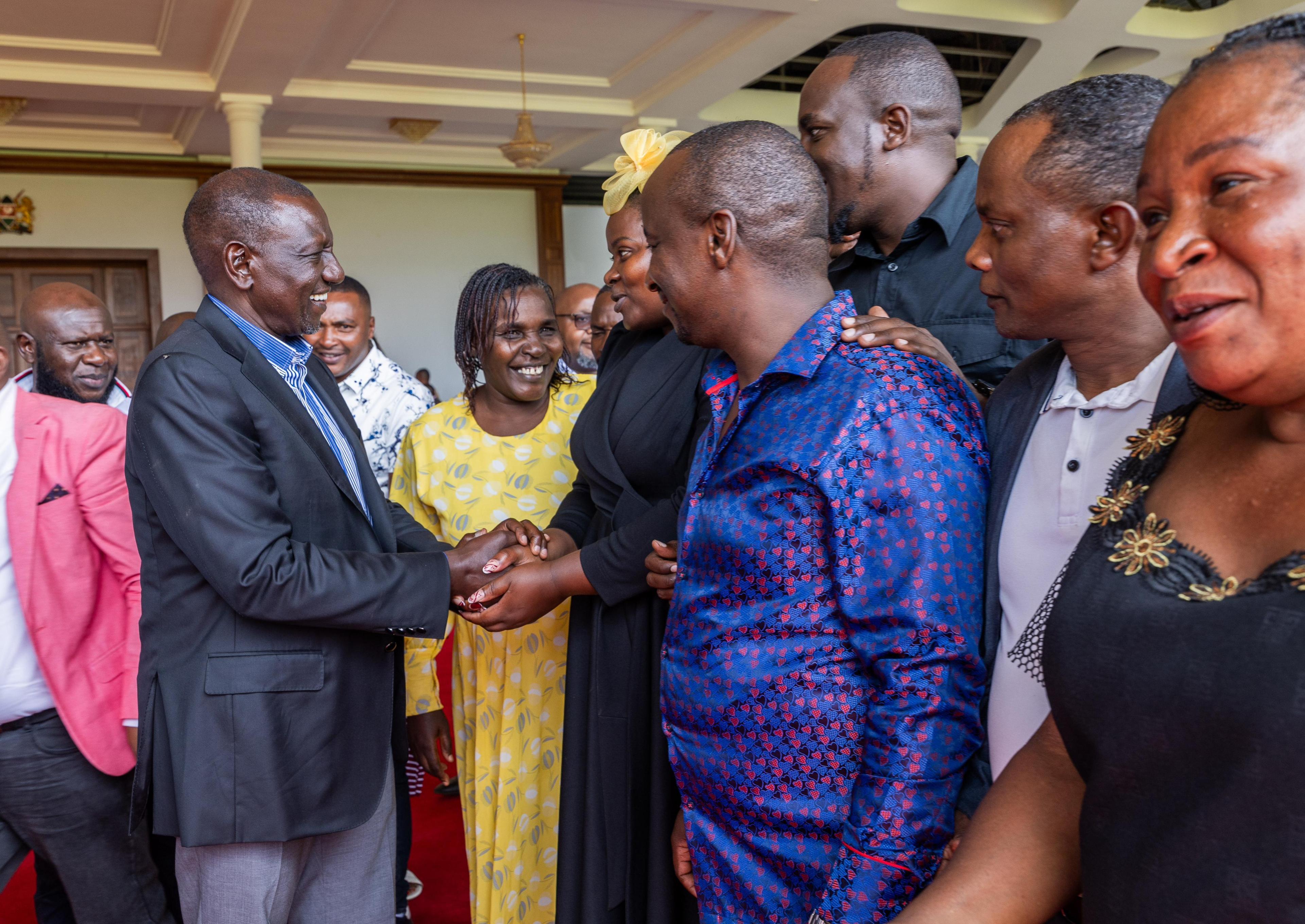 PHOTOS: Ruto meets Nairobi MCAs at State House