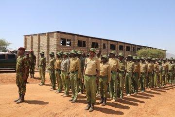 400 police reservists graduate to boost operations against banditry in Marsabit