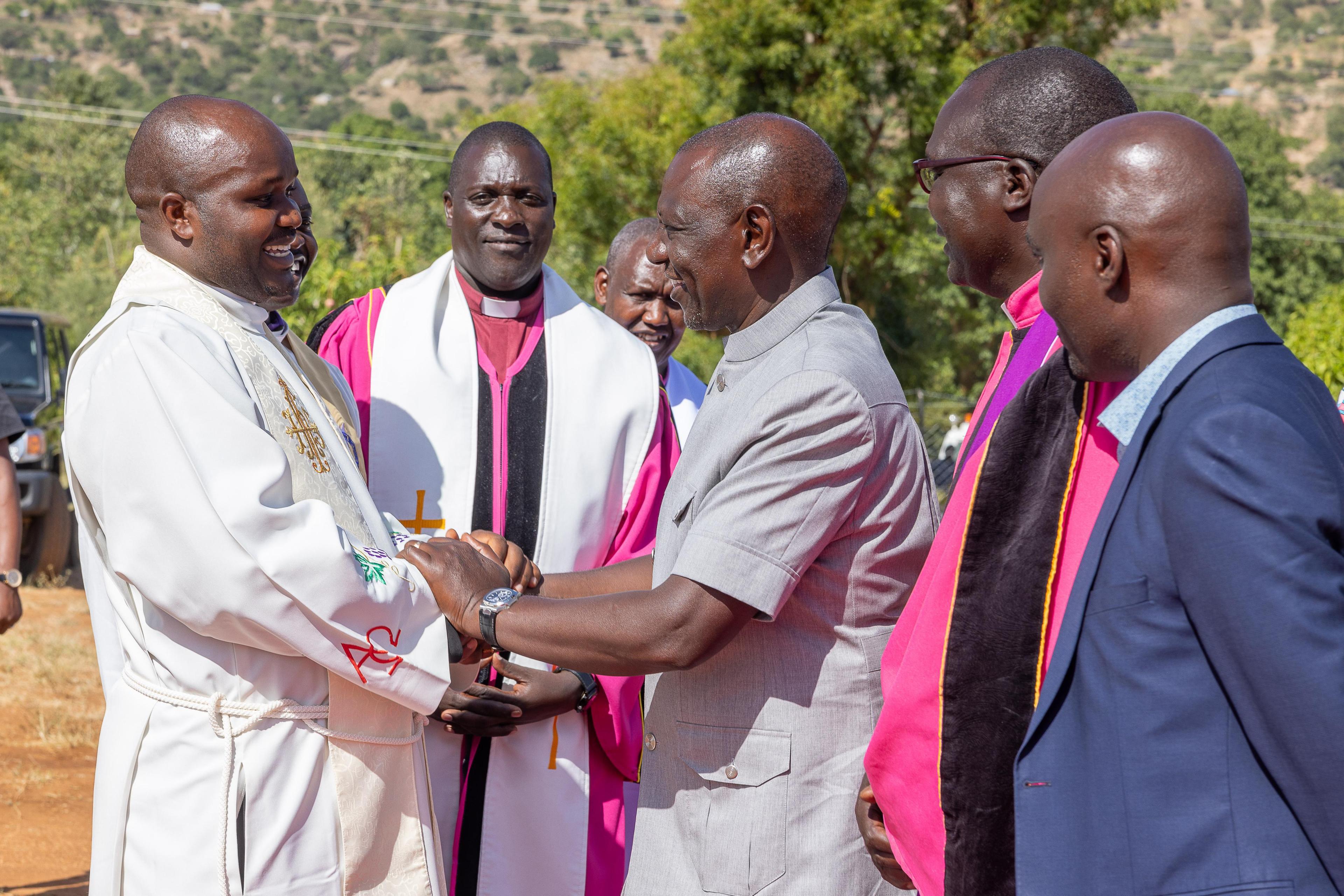 Ruto in Elgeyo Marakwet for Sunday service