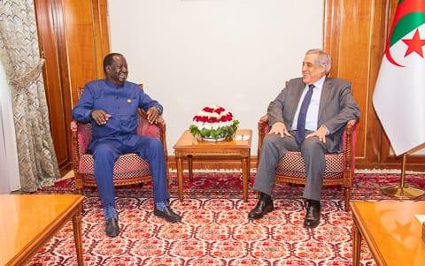 Raila takes AUC bid charm offensive to Algeria