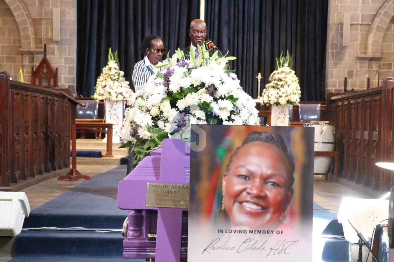 [PHOTOS] Leaders, family attend Odede's memorial service