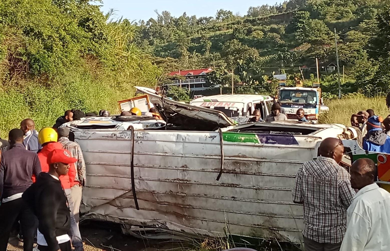 3 dead in tragic Murang'a-Nairobi road accident