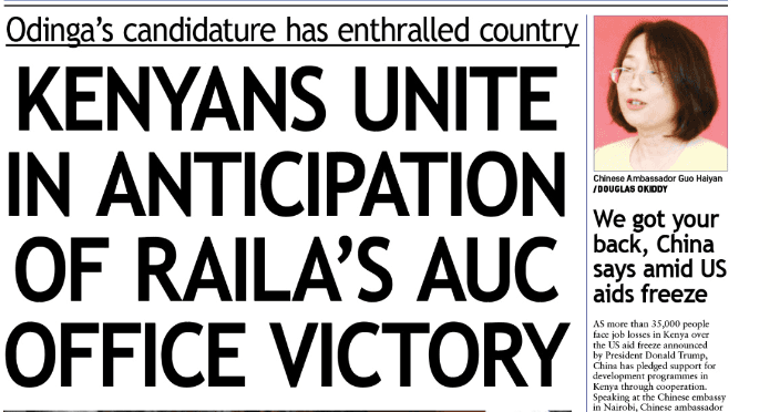 News Brief: Kenyans unite in anticipation of Raila's AUC office victory