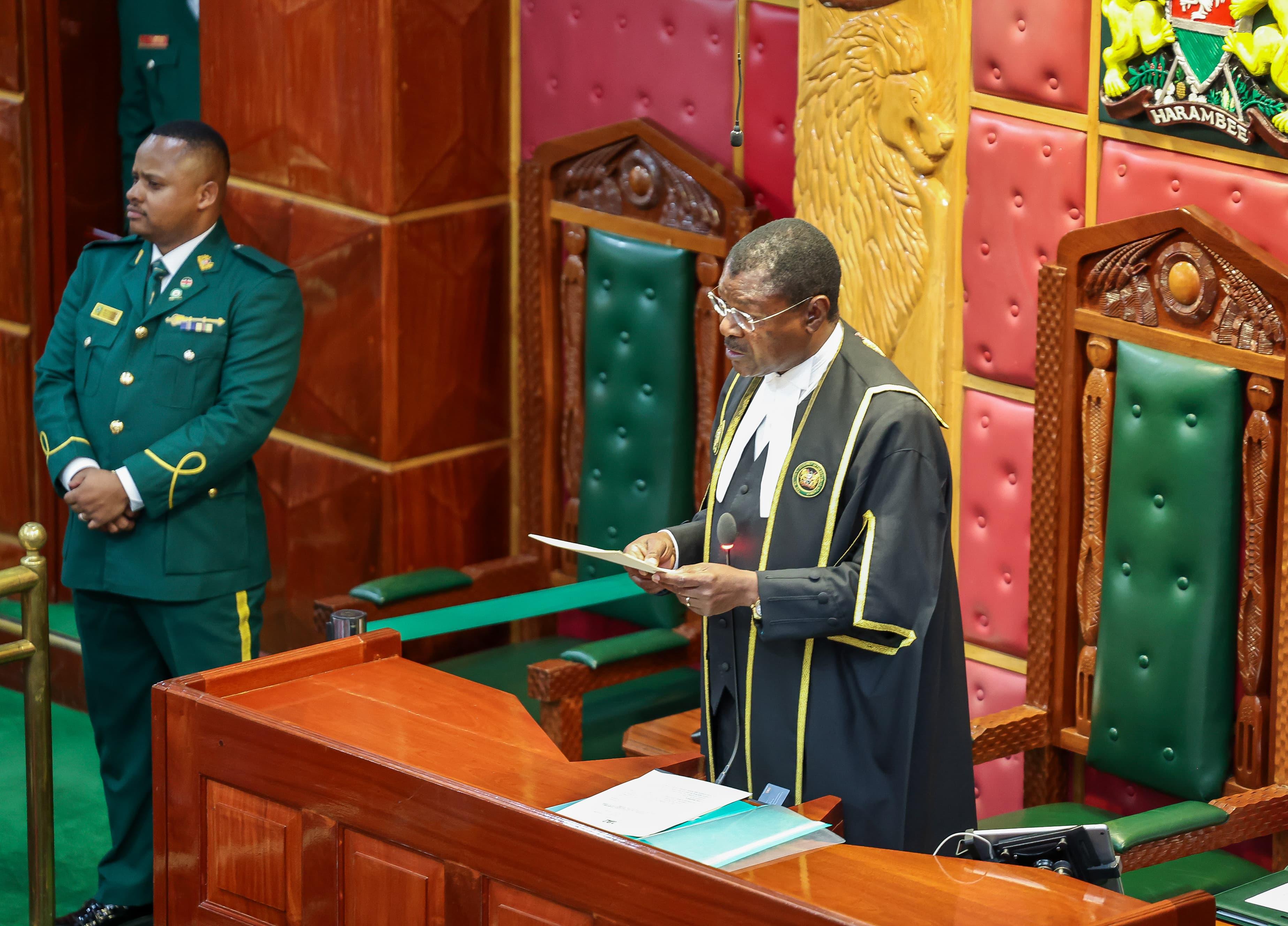 Why I will not step down as Speaker – Wetang’ula