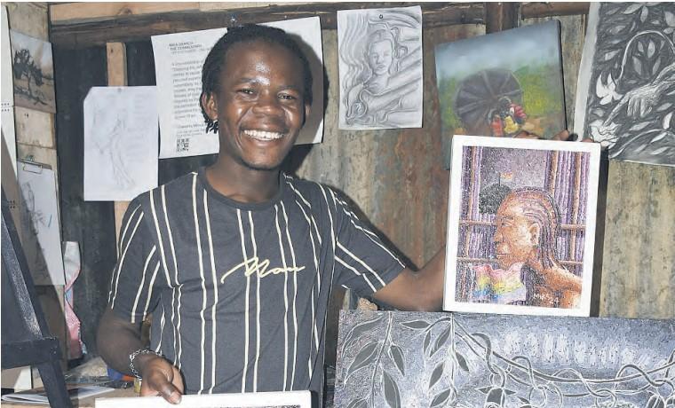 Obanda quit drugs and has egg-celled in a delicate art