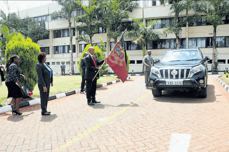 DCI handed vehicles that had been illegally acquired