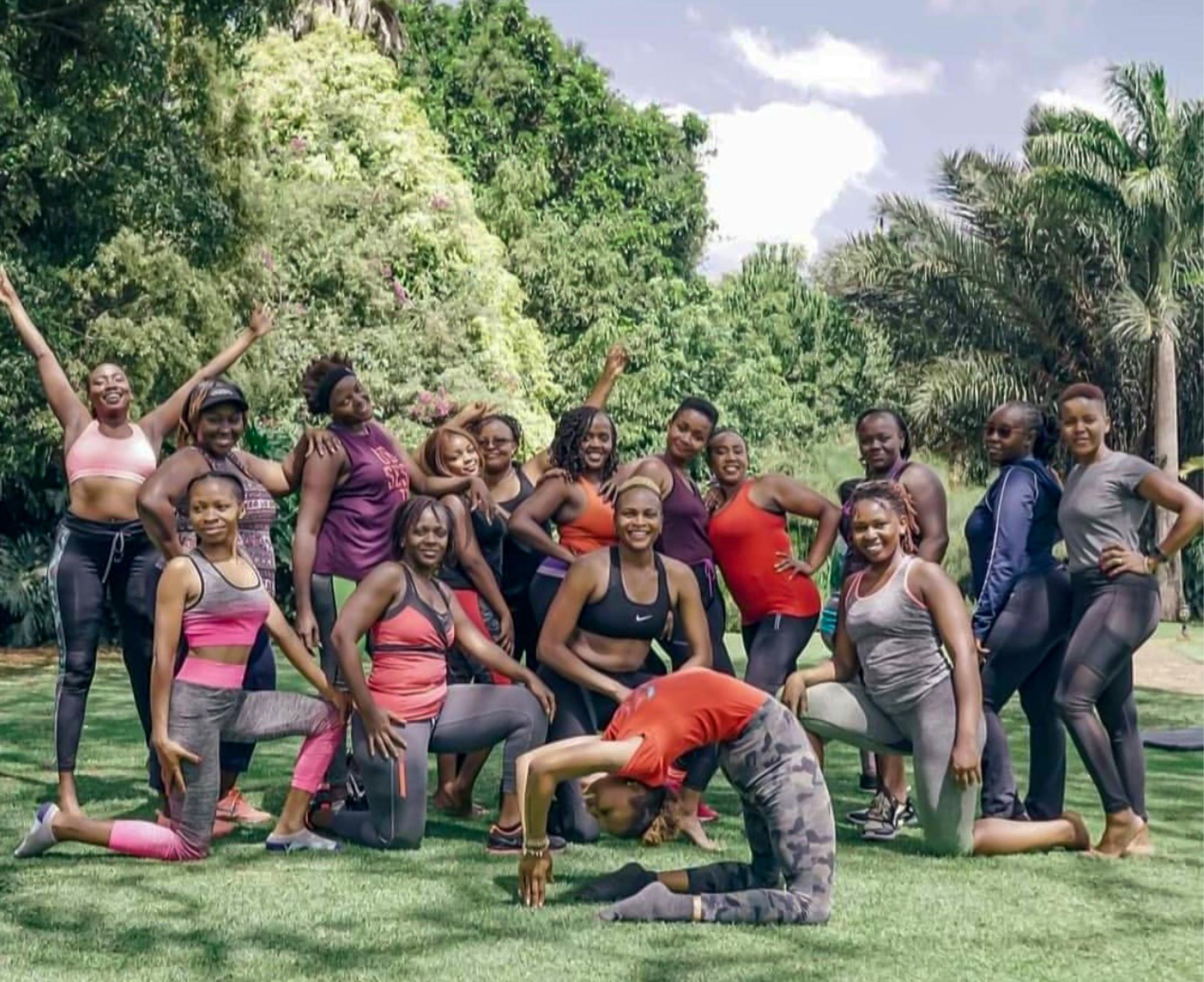 Nancy Chiuri helps African moms get their fit back