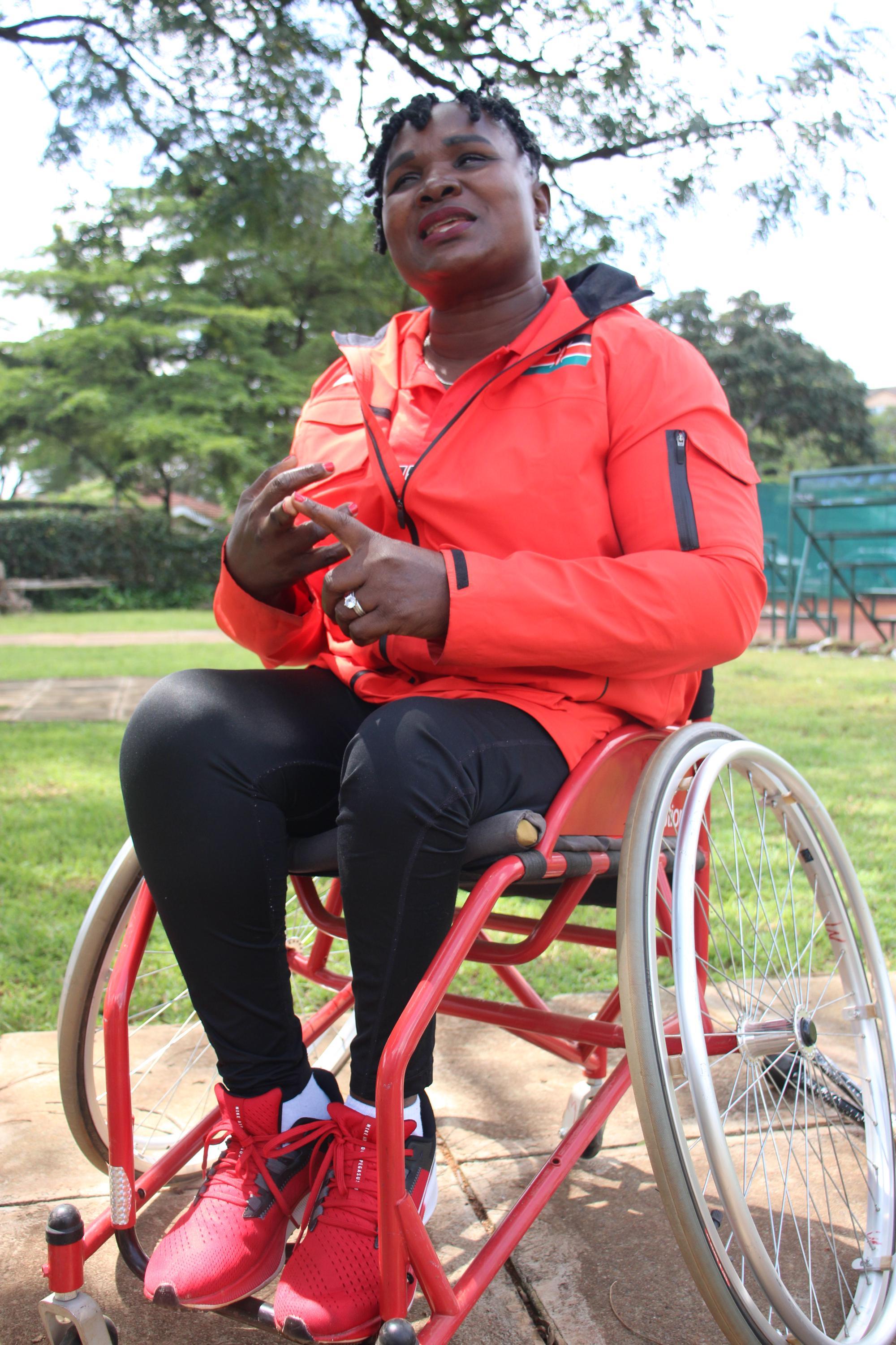 The tennis star rising above disability to change society