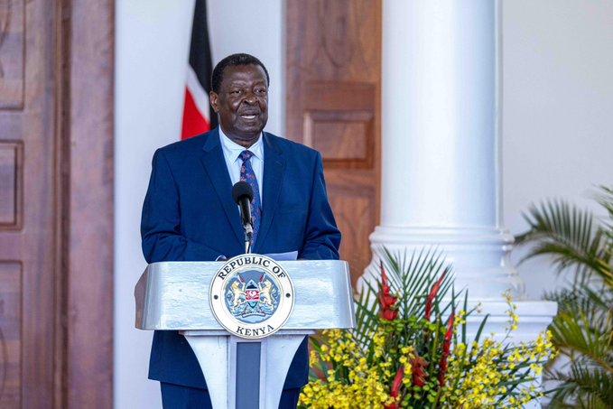 Pursue peace – Mudavadi tells Sudanese parties