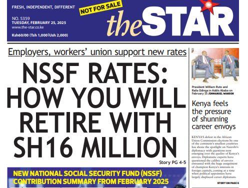 News Brief: NSSF Rates, how you will retire with Sh16m