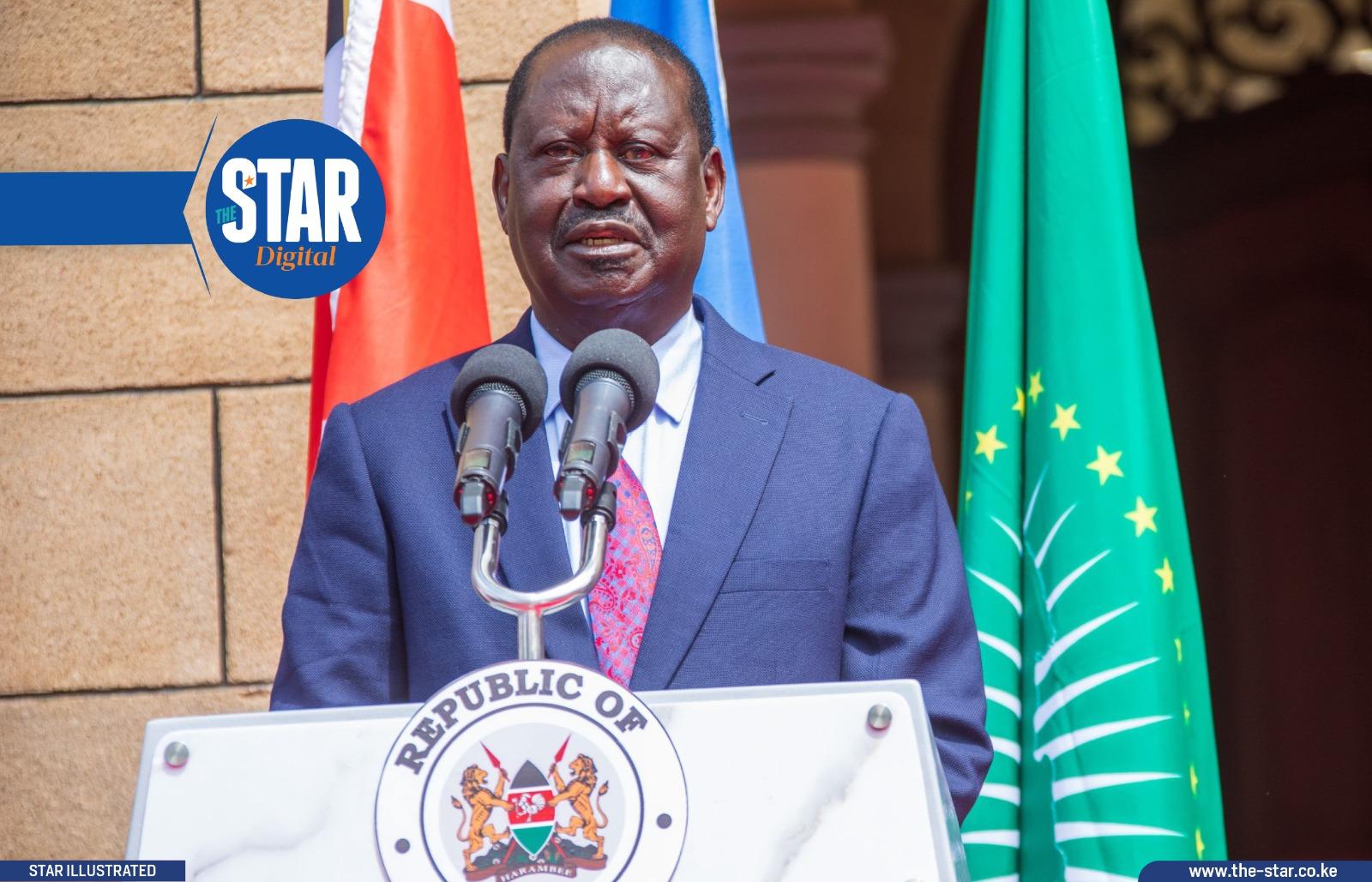 Countries Raila has visited during AUC campaigns