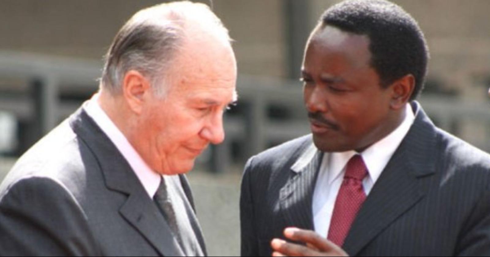 Kalonzo recounts his days with Aga Khan