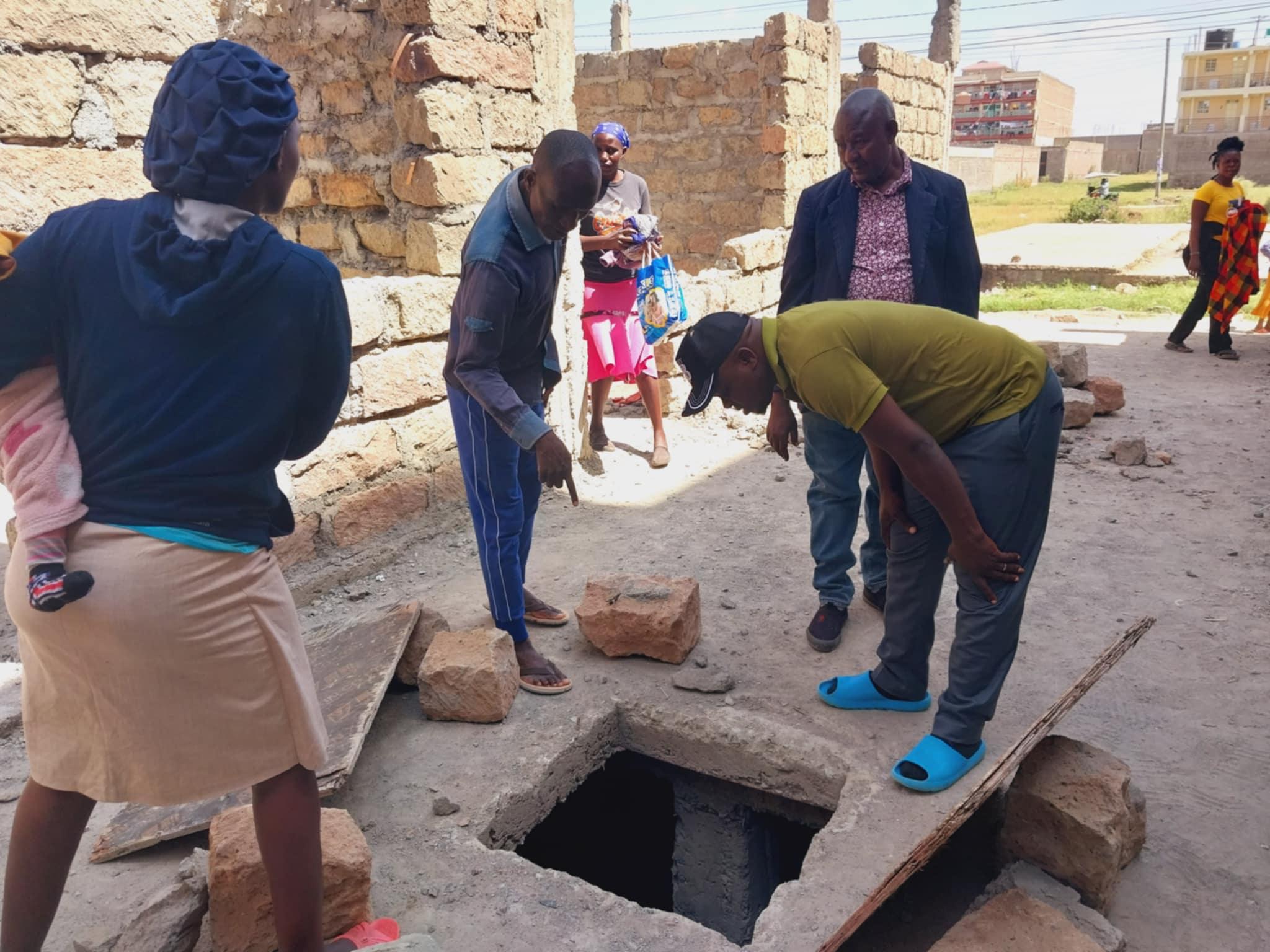 3-year-old-boy drowns in a manhole in Machakos