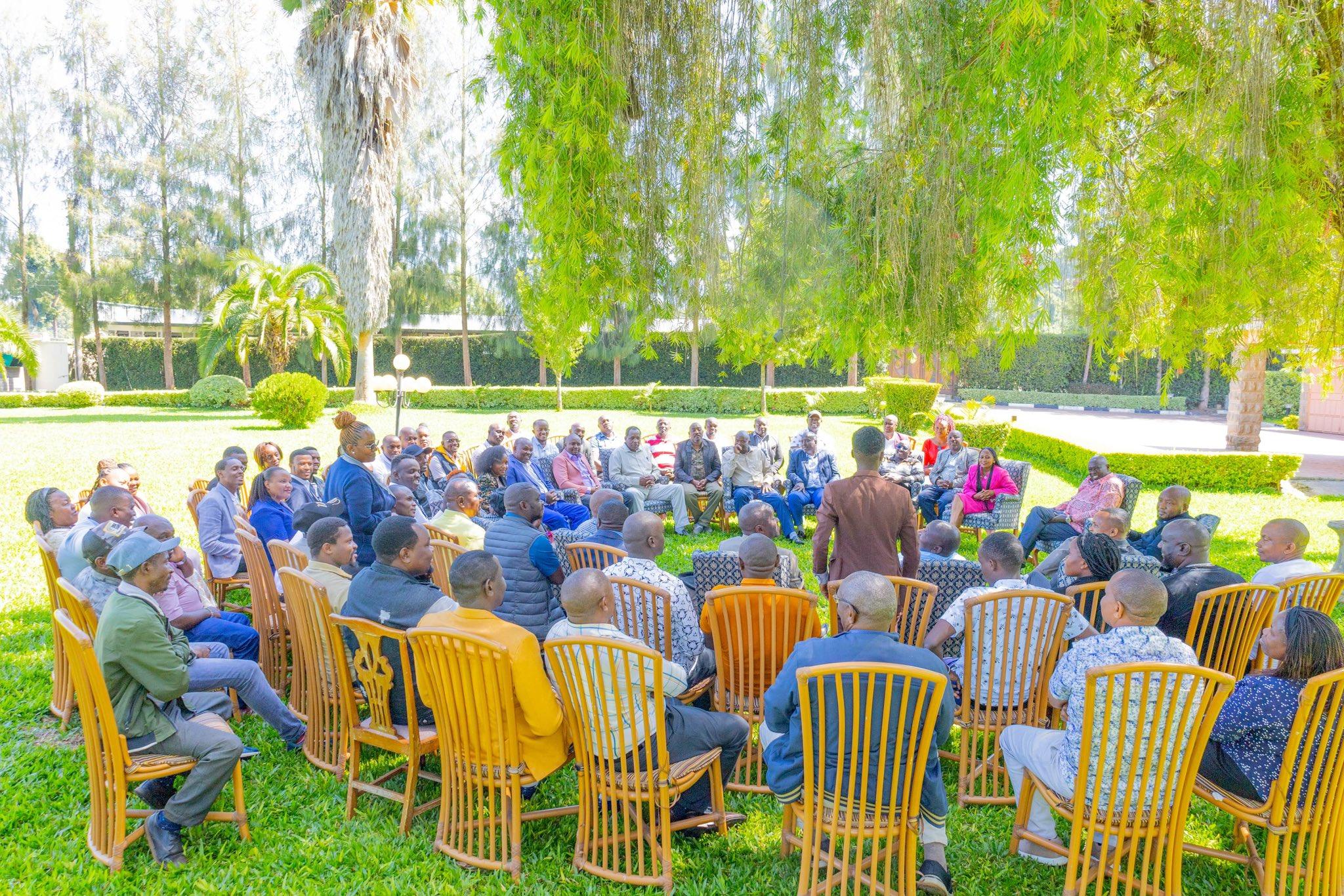 Gachagua hosts Kirinyaga leaders for consultations