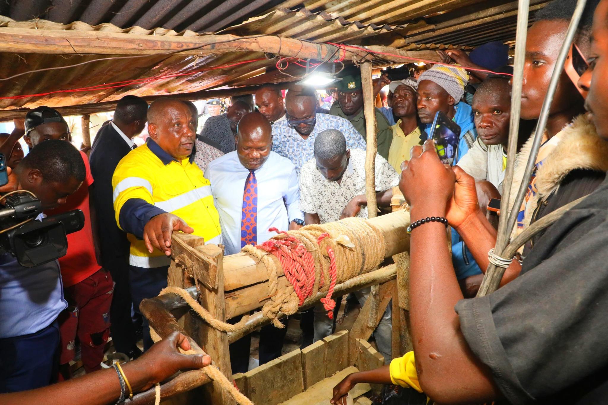 Eighteen people rescued from collapsed gold mine in Kakamega