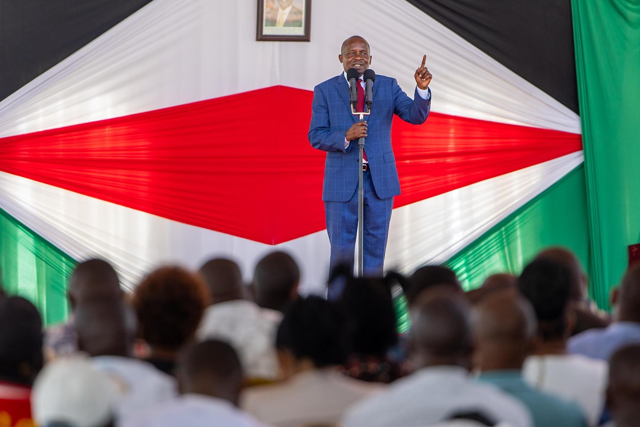 Mt Kenya Eats will get development just like the rest of Kenya - Kindiki