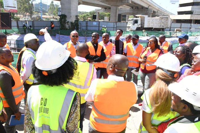 KeNHA hosts students for underpass engineering sessions