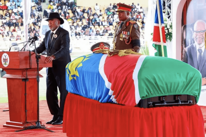 'End of era' for Africa as Namibia buries founding father