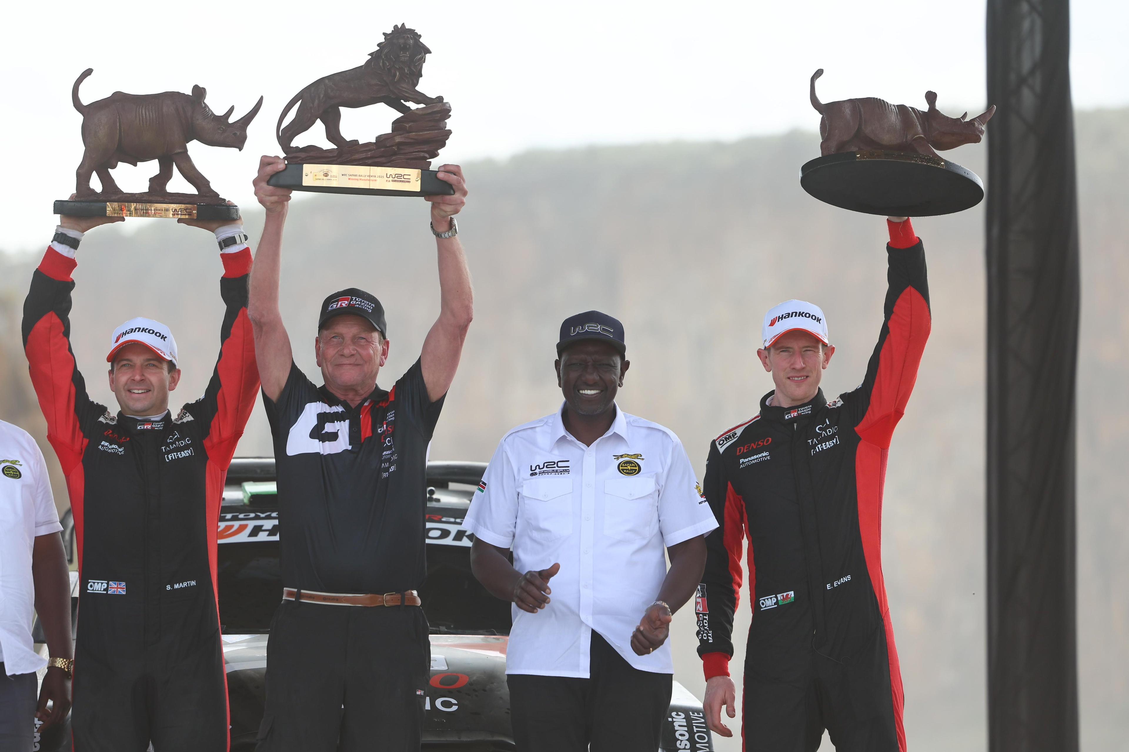 Elfyn Evans wins 2025 WRC Safari Rally