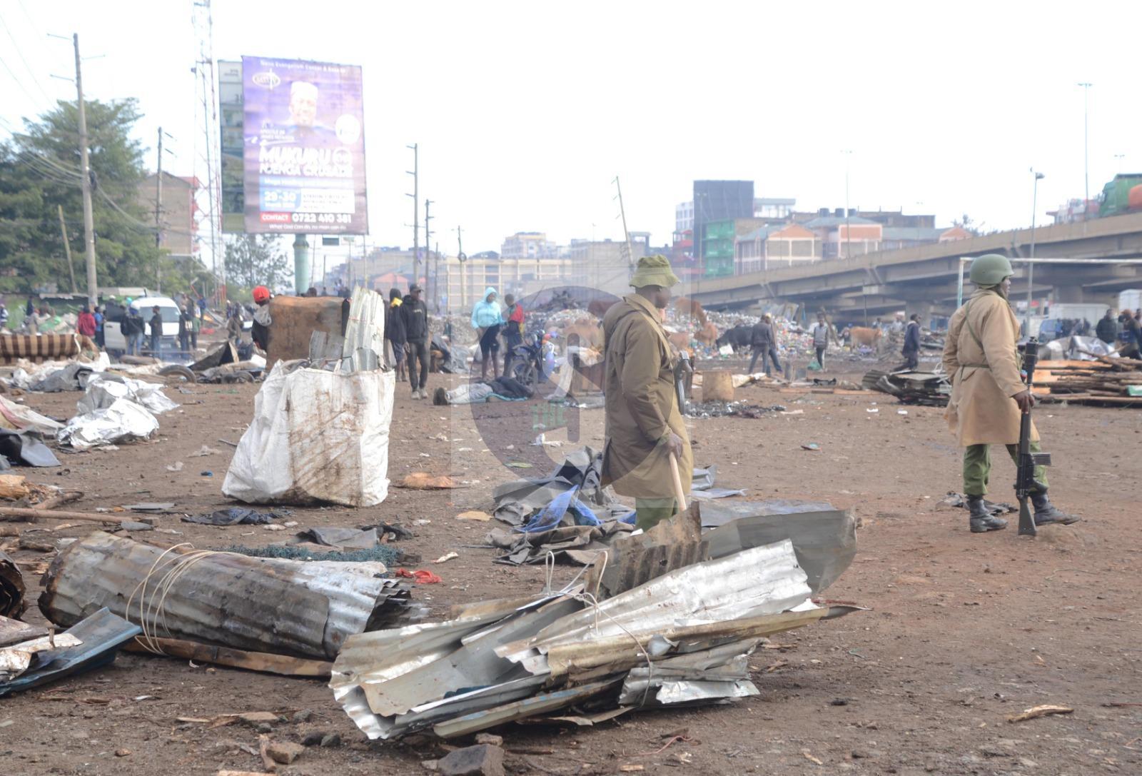 Eviction of squatters on KPC land begins