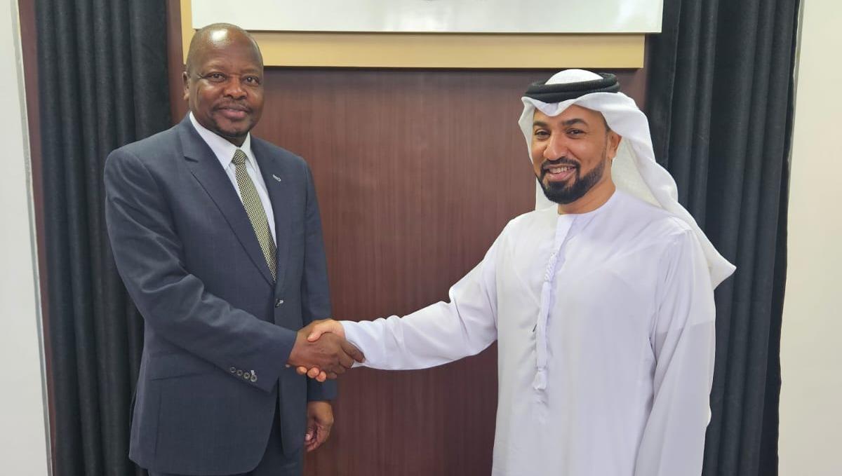 CS Kagwe hold talks with UAE Ambassador Alnaqbi