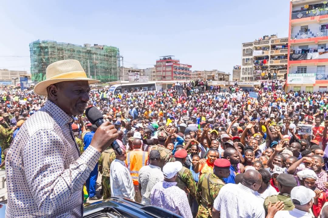 Ruto: Riparian land eviction victims to get social housing units first